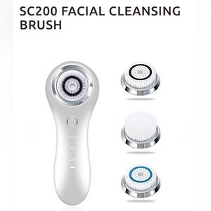SC200 Facial Cleansing Brush - Silver